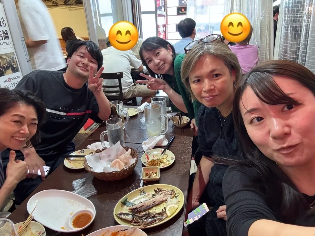 JISRAM実技研修前日の飲み会の様子